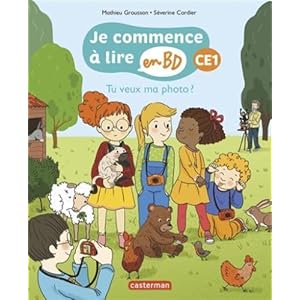 Je commence à lire en BD - CE1 : Tu veux ma photo ? Livre en Ligne - Telecharger Ebook