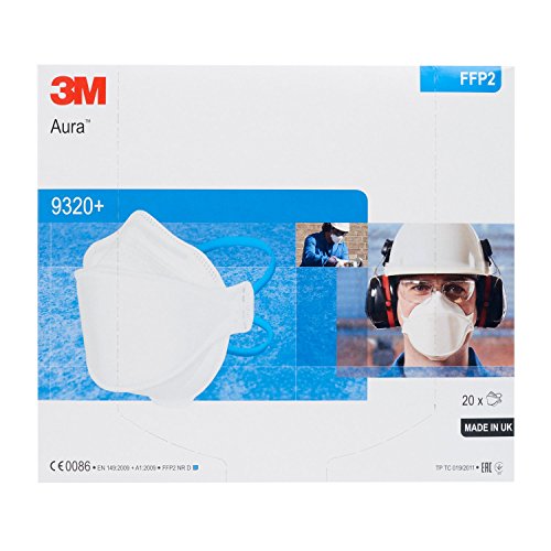 3M Aura Atemschutzmaske 9320+ (20 pack) - 5