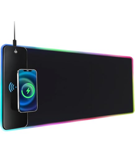 Three-in-one Multi-functional Wireless Charger, PU Leather Photo Album, Mouse Pad, 15W Wireless - View #8