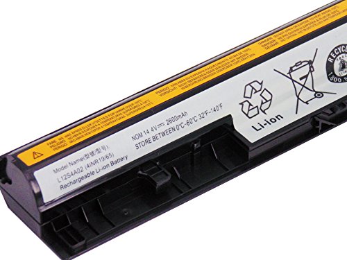 14.4V 2600mAh Laptop akku L12L4E01 L12S4E01 L12L4A02 L12M4A02 L12M4E01 L12S4A02 für Lenovo G400s G410s G500s G510s G40 G50 Z40-70 Z50 Z710 Medion AKoya S4217T Medion MD98599 MD98711 MD98712 - 5