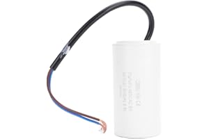 PLYISTY CBB60 Kondensator, 450V 50uF Motorstartkondensator, Laufkondensator für Waschmaschine, Klimaanlage, Kühlschrank, elektrische Haushaltsgeräte