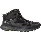 JACK WOLFSKIN TERRAVENTURE TEXAPORE MID M Erkek Bot black 41