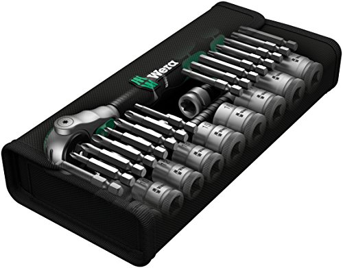 Wera Zyklop Speed-Knarrensatz 8100 SB 6. 3/8 Zoll, Antrieb, metrisch, 29-teilig, 05004046001 - 5