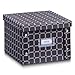 Produktbild Zeller 17771 DVD-Box"Texture", Pappe, L 21.5 x B 20.5 x H 15 cm, kaffeebraun
