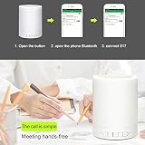Kainuoa® LED Tischleuchte mit Wireless Bluetooth Lautsprecher Touch Lampe Nachtlicht Dimmbare Bunte Nachtischlampe Dekoleuchte in Farbwechsel für Kinderzimmer Schlafzimmer - 7