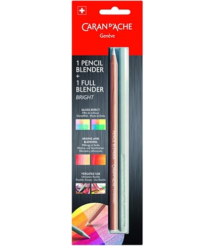 Caran D’Ache Neocolor I Wachsmalstift – Farbe: Schwarz