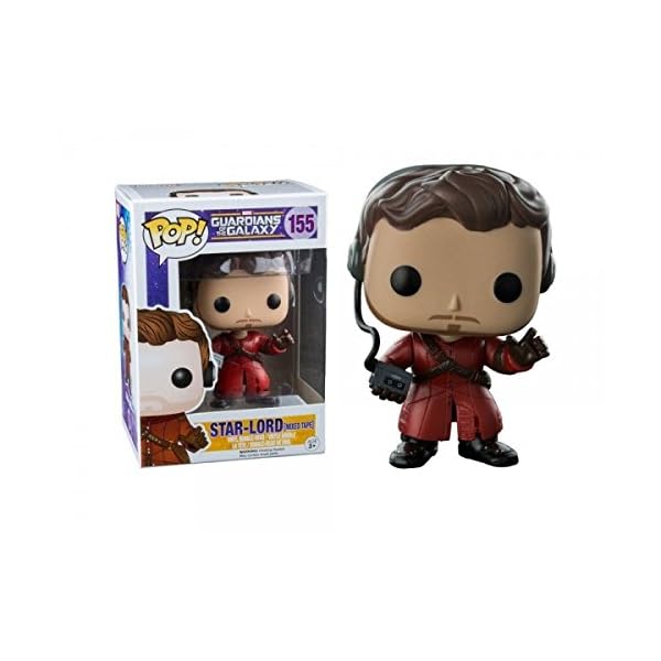 Funko Pop Star-Lord Mixed Tape (Guardianes de la Galaxia 155) Funko Pop Guardianes de la Galaxia