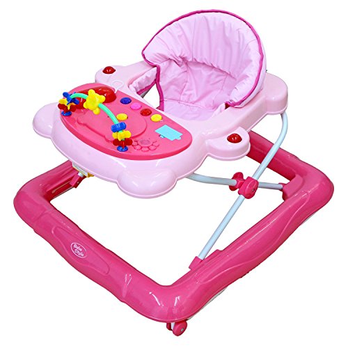 Bebe Style Deluxe Cat Themed Baby Walker (Pink)