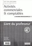 Image de ACTIVITES COMPTABLES ET COMMERCIALES 2NDE PROFESSIONNELLE CORRIGES