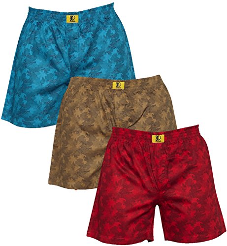 GlobalRang Mens Cotton Boxers (Pack Of 3) RS.699 (61.00% Off) - Amazon