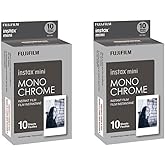 Fujifilm Instax Mini Monochrome Film - 20 Exposures