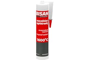 Generic Silicone Sealant Black 1600 °C 310 ml High Temperature Silicone Adhesive BISAN