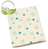 ByBoom® – BIO Babydecke, Kuscheldecke, Erstlingsdecke, Sommerdecke aus 100% Bio Baumwolle mit Motiv, 70×100 cm; MADE IN EU - 2
