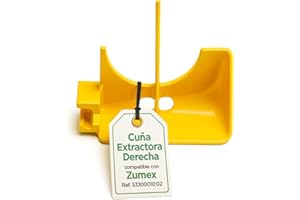 CubetasGastronorm ® Cuña Extractora Derecha Para Exprimidor S3300010:02 compatible con Zumex Accesorio Profesional Repuesto Original Alta Resistencia Fácil Limpieza Hostelería Repuesto Técnico Preciso