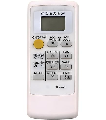 Telecomando Di Ricambio RH18A Per Condizionatori Mitsubishi Electric MSZ-HR25VF – Plug & Play, Senza Programmazione
