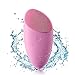 Produktbild CCHM Silikon Gesicht Waschbürste Elektrische Wiederaufladbare Wasserdichte Massage Reinigung Mitesser Akne Exfoliates Hautpflege Instrument,Pink