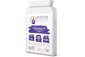 BESPOKE BIOTICS Tribulus Terrestris 2000mg 120 Caps | Vegan | New | Exercise Performance | Libido| Heart & Circulation |Low-T| 90MG Safe Saponins dose - Body-Shield TT