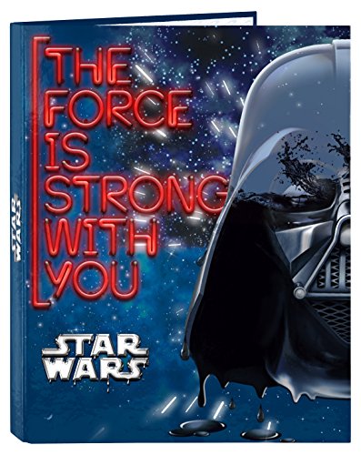 Preisvergleich Produktbild Ringordner Star Wars "Neon" - Offiziell - 4 Ringe, A4