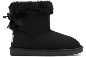 Conguitos - Botas australianas para niña de invierno con pelo interior cálido y suave. Botines cómodos fáciles de poner, forrados para el frío, ideales para uso diario