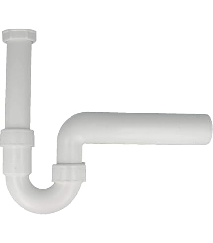 Rohrabdeckung Set 2 Stück: 500mm Weiße Rohrverkleidung Für 15mm Rohre