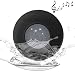 Shipmate Mini Portable Waterproof Bluetooth Wireless Shower Speaker with Powerful Suction Cup for All Devices With Built-in Control Buttons, Kid-friendly - Best for Bath, Pool, Car, Beach, Indoor/Outdoor Use (Black) RS.449.00