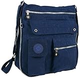 Zahlreiche praktische Außenfächer vorn und hinten - mit Reichverschluss oder Klettverschluss