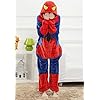 Haroty-Unisex-Adulto-Spider-Man-Camicie-da-Notte-Pigiama-da-flanella-Cosplay-Halloween-Costume-Animale-Pajamas-Tuta