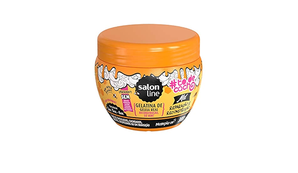 Salon Line Linha Tratamento Todecacho Gelatina De Geleia Real Mel 300 Gr Salon Line Treatment Ihavecurls Collection Honey Royal Jelly Gelatin Net 10 58 Oz Amazon Co Uk Beauty