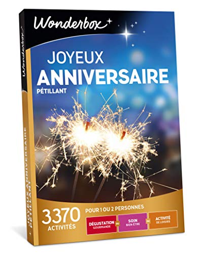 WONDERBOX - Coffret cadeau - JOYEUX ANNI...