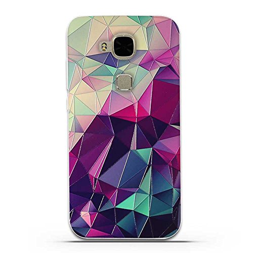 Funda Huawei G8   G7 Plus  GX8 D199   - Fubaoda - 3D Realzar  Fantas  a Patr  n  Gel de Silicona TPU  Fina  Flexible  Resistente a los ara  azos en su parte trasera  Amortigua los golpes  funda protectora anti-golpes para Huawei G8   G7 Plus  GX8 D199  