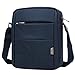 Produktbild BAAFG 10 6 Zoll Tablet Crossbody Tasche Schulter Handtasche Multi Tasche Nylon Geldbörse Outdoor Business Wasserdichte Tasche,Blue-OneSize