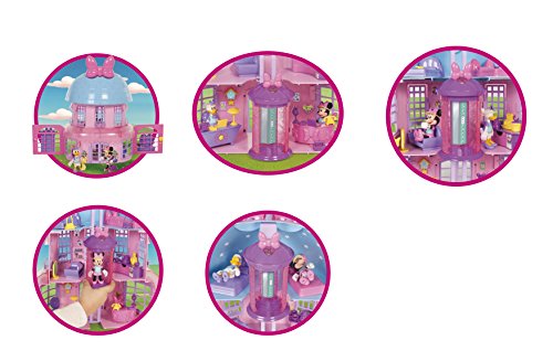 51C%2BR UtccL Disney La Maison avec 2 figurines Minnie et Daisy (6cm) et plus de 20 accessoires; Jouet pour enfants à partir de 3 an