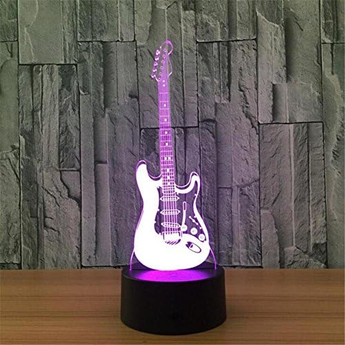 LUCKY GODDESS 3D Optical Illusion Lamp 7 Colors Changing Led Night Light with Touch Button 150cm USB Cable Kids Sleeping / Mother’s Feeding