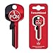 Produktbild Fanschlüssel Schlüsselrohling Schlüsselanhänger Fanartikel Schlüssel 1. FC Nürnberg