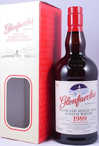 Preisvergleich Produktbild Glenfarclas 1989 26 Years Christmas Edition Oloroso Sherry Cask Highland Single Malt Scotch Whisky 46,0% - ein von 1200 Flaschen