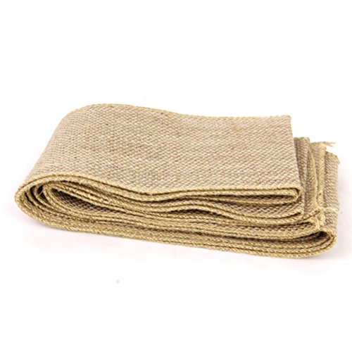 WINOMO Hessische Jute Handwerk Multifunktionsleisten-3M für Hochzeit-Dekor - 8