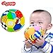 LALABABY Baby Early Learning Toys Colorful Funny Educational Stuffed Rattle Soft Ball for 0-6 Years