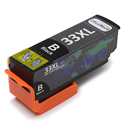 OfficeWorld Kompatible Patronen Ersatz für 33XL Tinte Hohe Kapazität Kompatibel mit Expression Premium XP-530 XP-630 XP-635 XP-830 XP-640 XP-900 XP-540 XP-645 - 3