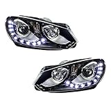 Fernlicht [2 Abblendlicht + 2 Fernlicht = 4 Fernlicht), sicherer bei Regen, Nebel und Schnee; automatischer LED-DRL, sofortiges Blinken, hergestellt aus den besten Materialien und präzise Beleuchtung mit ultrahellen SMD-LED-Chips.