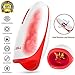 Produktbild Oral Masturbator 10 Rotations 38 Grad Heizung 20 Vibrationmodi Doppel Motor und Zunge Vibrator Men Cup Taschenvagina Männer Masturbieren von Fancy Lover (Rotation)