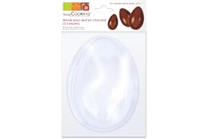 Scrapcooking 9470 Blister Chocolat Œuf Moule Blister/PVC Blanc 13 x 8,5 cm