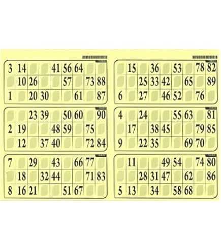 Cartons De Loto - 6 Grilles Par Plaque, Carton Rigide 1mm, Couleur Lilas, Pour Parties Fréquentes