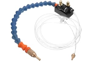 ANCLLO Nebelkühlmittel Mindestmenge Schmierspray Kühlung Fräsmaschine Sprühgerät für CNC-Rotationsfräsen