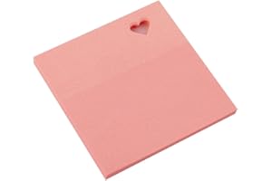 ‎SMART BY LEVIATAN smart by Leviatan Smart 110536 Notizzettel klebend Sticky Notes selbstklebend Haftnotizen 75x75mm 50 Blatt Herz