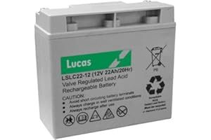 CYCLAMATIC Caddymatic by LUCAS 12 volt 18/36 Hole Golf Battery