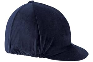 Shires Velvet Hat Cover - Adults Unisex - Gray - One Size - Formal Luxe - Birthday - Equestrian - Horse Riding - Accessory