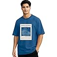 NOBERO Men's Cotton Oversized Fit T-Shirt
