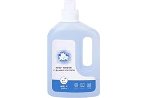 ZROLBENTG 1L Laveur de Vitre, Compatible avec ECOVACS WINBOT W1 Pro/W2 Pro/W2 Omini, Liquide de Nettoyage de Vitres