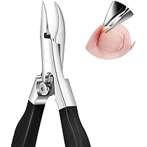 Taglierina Unghie Spesse Pinza Per Unghie Spesse E Incarnite - Strumento In Metallo Curvo Per Pedicure Sega A Nastro Per Legno - Foto 4