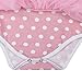 iiniim Baby Girls Newborn Infant Tutu Romper Outfit Clothing with Bowknot Hair Clips Headband Pink Polka Dots 3-6 Months